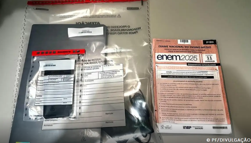 Enem 2025: PF cumpre mandado no Ceará por suposta fraude no exame