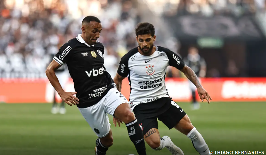 Corinthians e Botafogo empatam e estacionam na tabela do Brasileirão