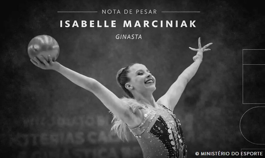Campeã brasileira de ginástica Isabelle Marciniak morre aos 18 anos