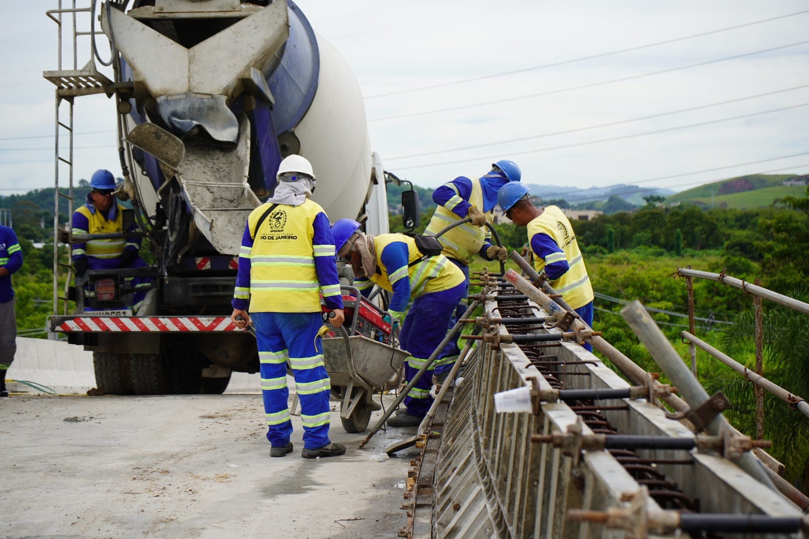 Mobilidade Urbana: construção de alça do viaduto Heitor Leite Franco entra na reta final em Volta Redonda