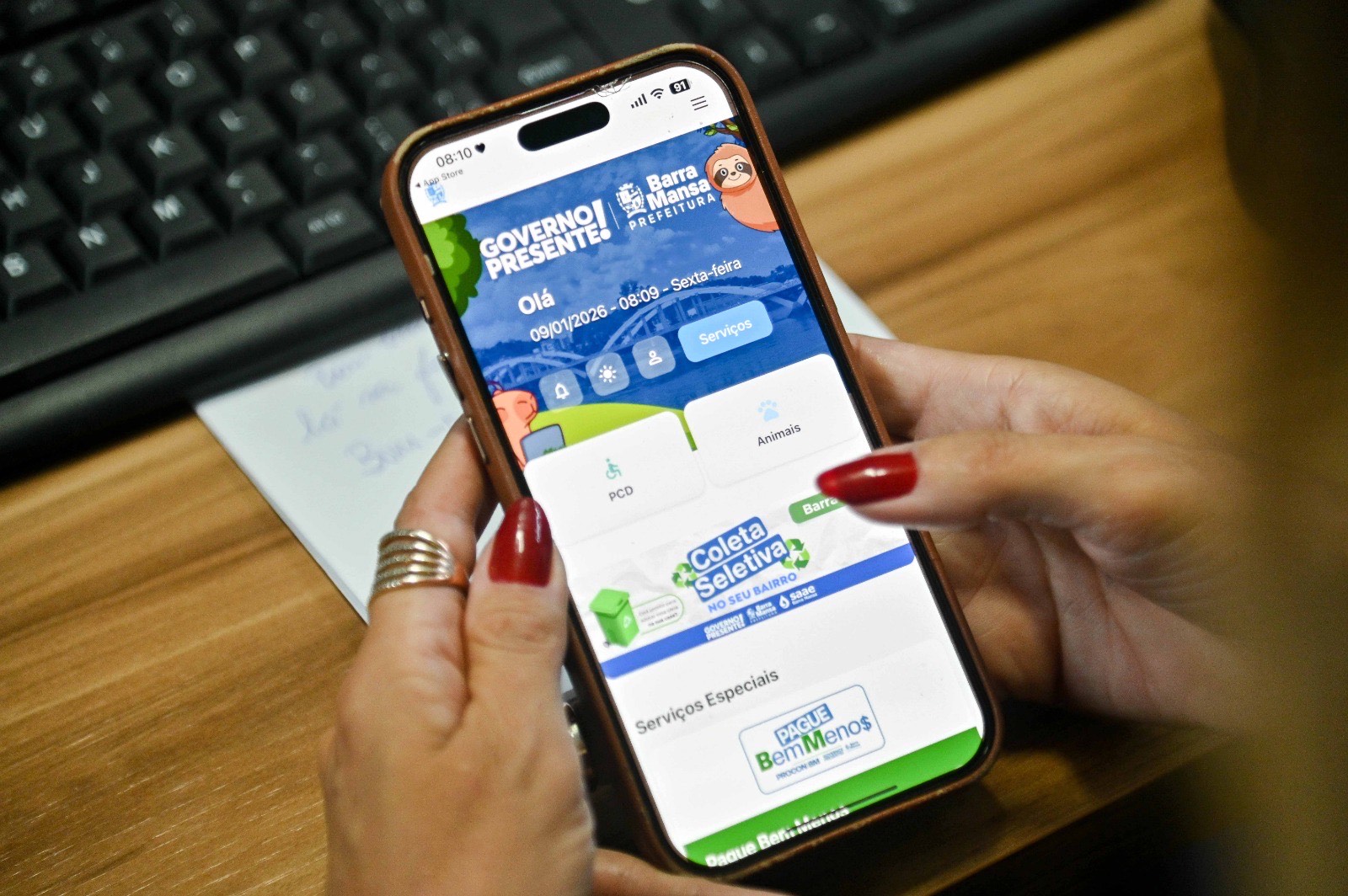 Aplicativo ‘Governo Presente’ registra crescimento expressivo de acessos em Barra Mansa