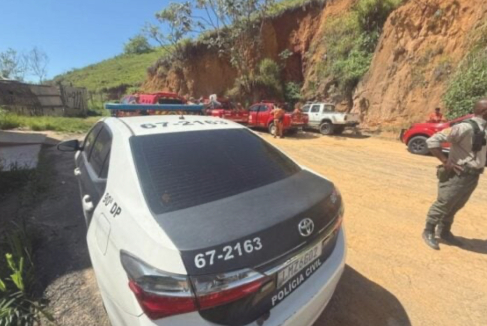 Corpo encontrado em mata de Barra Mansa é identificado como sendo de Ana Clara