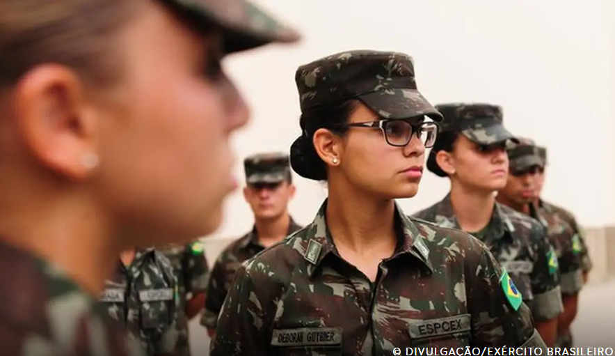 Seleção complementar para serviço militar feminino começa nesta semana