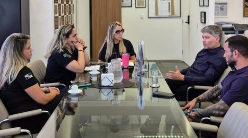 Presidente do Detran visita Secretaria de Administração Penitenciária para alinhamento institucional