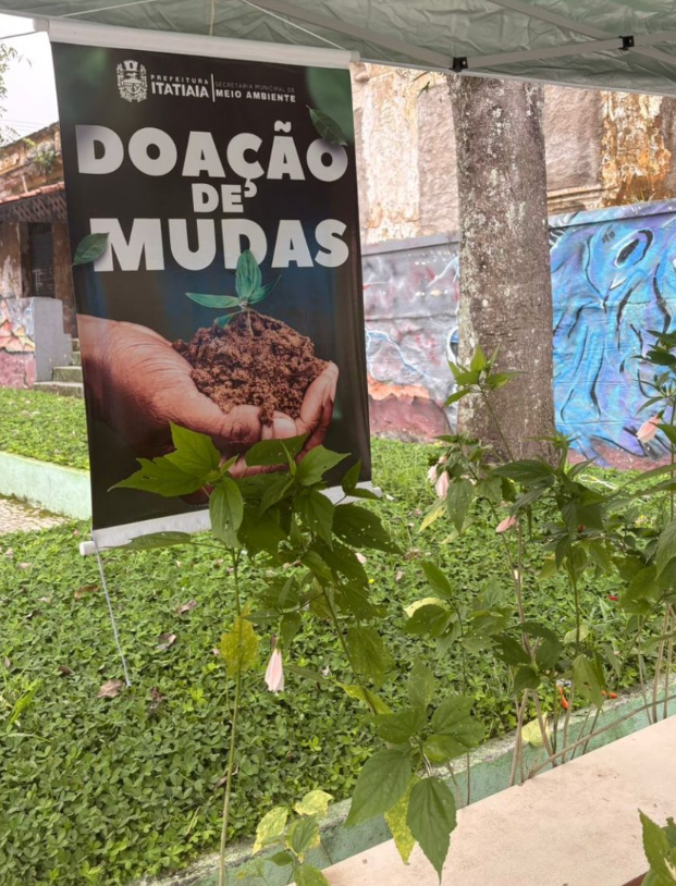 Itatiaia já distribuiu mais de 2,3 mil mudas de plantas em 2026