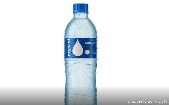 Anvisa anuncia recolhimento voluntário de lote da água Crystal sem gás