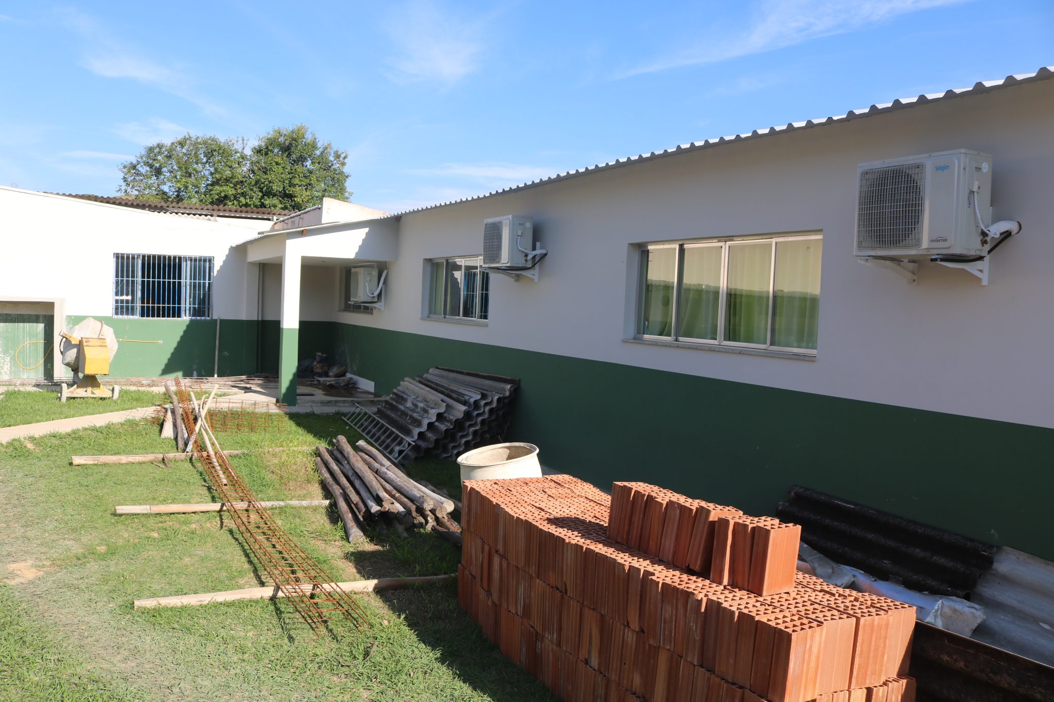 Itatiaia avança com reforma e ampliação de escola na Vila Odete