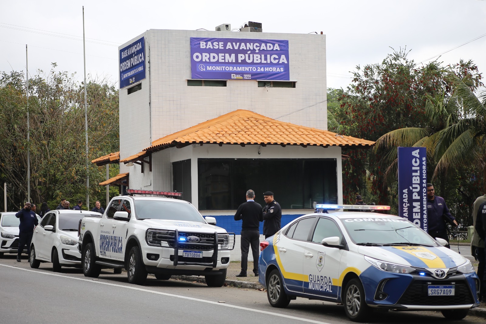 Base Avançada da Ordem Pública de Volta Redonda é inaugurada no São Lucas